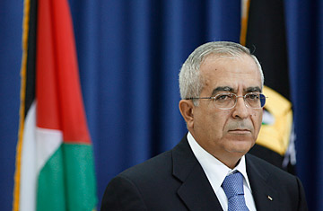 ນາຍົກລັດຖະມົນຕີປາແລດສະຕີນSalam Fayyad ຂໍລາອອກຈາກຕຳແຫນ່ງ