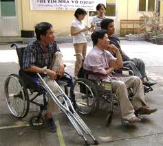 ການເຄື່ອນໄຫວຕ່າງໆເບິ່ງແຍງດູແລໃຫ້ແກ່ຄົນພິການ