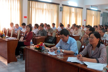 ກອງປະຊຸມຄັ້ງທີ 11 ຄະນະບໍລິຫານ ງານສະຫະພັນໃຫ່ຍແຮງງານ ຫວຽດນາມ ຊຸດທີ 10