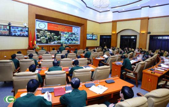 ຄະນະພັກການທະຫານສູນກາງຜັນຂະຫຍາຍວຽກງານການທະຫານ - ປ້ອງກັນຊາດ 6 ເດືອນທ້າຍປີ