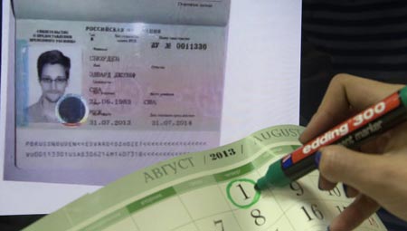 Edward Snowden ໄດ້ຈົດທະບຽນອາໄສຢູ່ລັດເສຍ ຢ່າງເປັນທາງການ