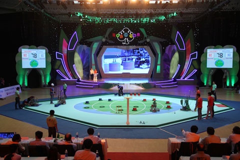 ໄຂງານແຂ່ງຂັນRobocon ອາຊີ-ປາຊີຟິກ2013