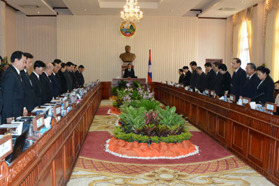 ລາວ ຈັດພິທີໄວ້ອາໄລ ບັນດາຜູ້ເສຍຊີວິດຈາກ ອຸປະຕິເຫດເຮືອບິນຕົກ