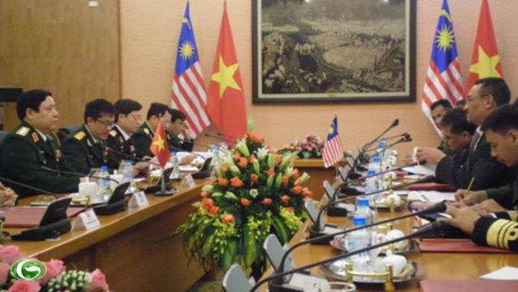 ຊຸກຍູ້ການຮ່ວມມືດ້ານ ປ້ອງກັນຊາດຫວຽດ ນາມ-ມາເລເຊຍ