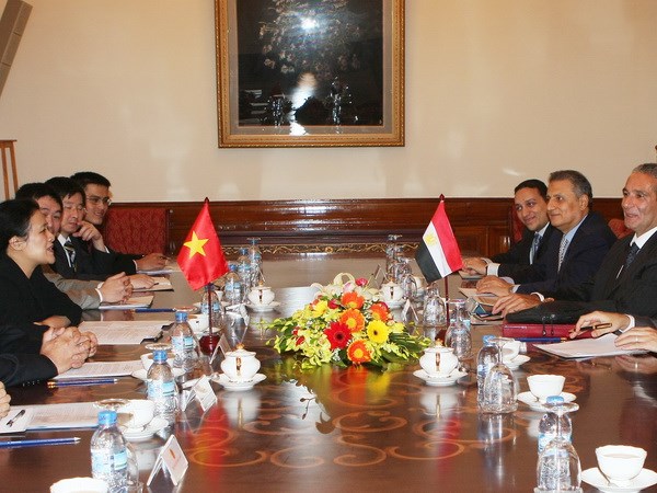 ເພີ່ມທະວີສາຍພົວພັນມິດຕະພາບ ແລະ ການຮ່ວມມືຫຼາຍດ້ານລະຫວ່າງ ຫວຽດນາມ - ອີຢິບ