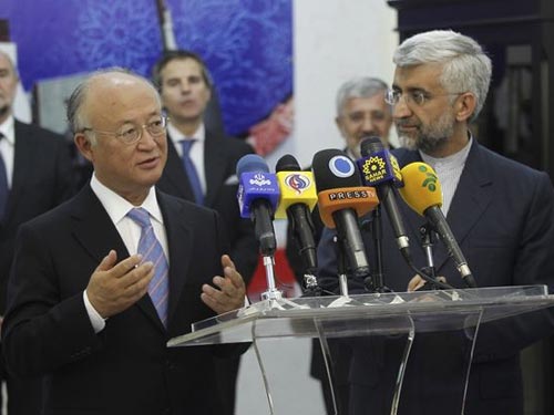 ອີຣານແລະIAEA ບັນລຸບາດກ້າວພັດ ທະນາໃນໂຄງການນິວເຄຼຍ