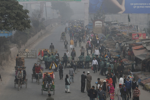 ການແຫ່ຂະບວນປະທ້ວງຍັງຄົງເກີດຂຶ້ນຢູ່ບັງກາລາເທດ