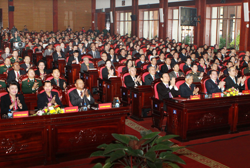 ມິດຕິງສະເຫລີມສະຫລອງ35ປີແຫ່ງວັນໄຊຊະນະສົງຄາມປົກປັກຮັກສາເຂດຊາຍແດນທາງທິດຕາເວັນຕົກພາກໃຕ້