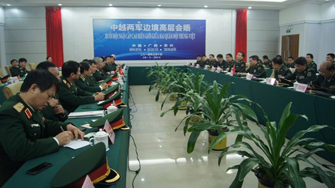 ການໂອ້ລົມສົນທະນາມິດຕະພາບປ້ອງກັນຊາຍແດນຫວຽດນາມ-ຈີນ
