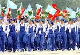 ການເຄື່ອນໄຫວສະເຫລີມສະຫລອງວັນກຳມະກອນສາກົນ1/5ແລະເດືອນກຳມະກອນ