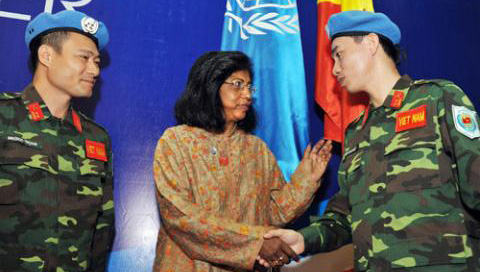 ຍາມໃດຫວຽດນາມກໍ່ເຮັດຈົດສຸດຄວາມ ສາມາດຂອງຕົນ ປະກອບສ່ວນເພື່ອ ສັນຕິພາບຂອງ ສປຊ