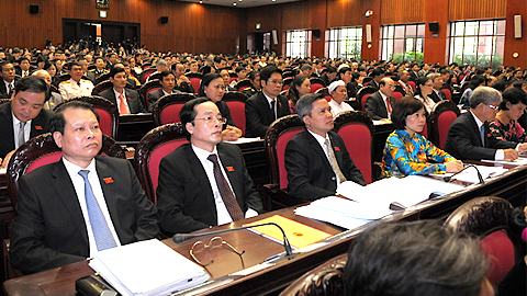 ສະພາແຫ່ງຊາດສືບຕໍ່ປຶກສາຫາລືກ່ຽວກັບບັນດາ ຮ່າງກົດໝາຍ