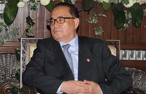 ທ່ານຮອງນາຍົກລັດຖະມົນຕີຟ້າມບີງມີງເຈລະຈາກັບລັດຖະມົນຕີການຕ່າງປະເທດສປປເກົາຫລີ