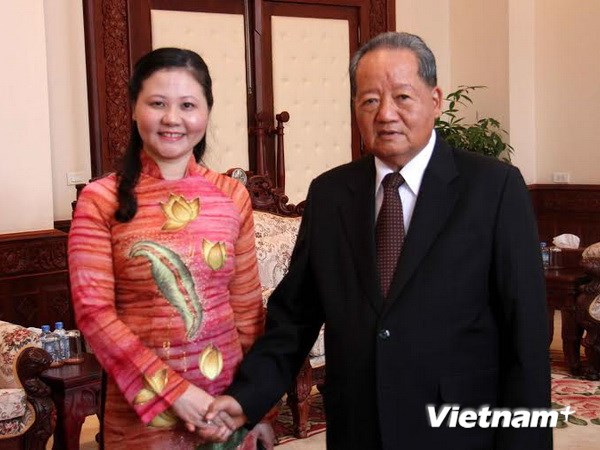 ສະພາກາແດງຫວຽດນາມແລະລາວເພີ່ມທະວີການຮ່ວມມື