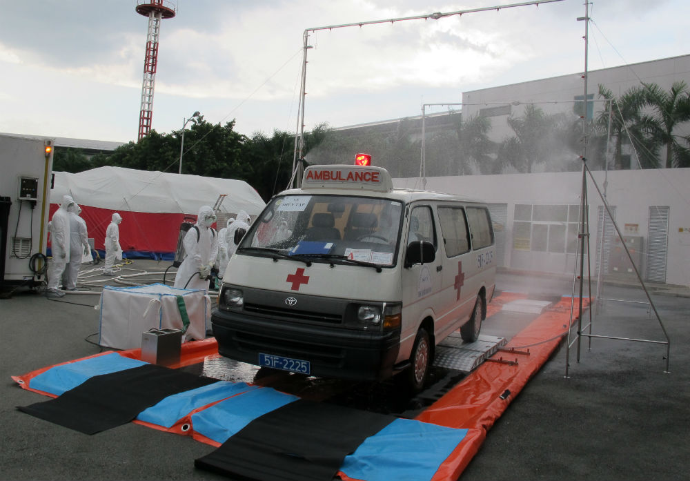 ວຽກງານກວດກາ,ແຍກຕົວ,ຕິດຕາມພະຍາດEbolaໃນວົງຄະນາຍາດ