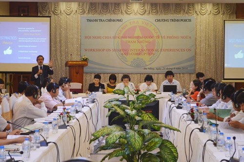 ແບ່ງປັນບົດຮຽນສາກົນກ່ຽວກັບການປ້ອງກັນຕ້ານການສໍ້ລາດບັງຫລວງ