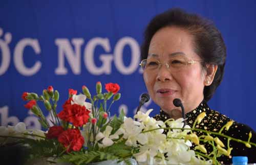 ຮອງປະທານປະເທດຫງວຽນທິຢວານເຮັດວຽກກັບແຂວງຮ່ານາມ