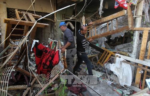 ເຫດວາງລະເບີດຢູ່ແບດແດດ,ປະເທດອີຣັກ,ກ່ວາ90ຄົນຖືກເສຍຊີວິດແລະຮັບບາດເຈັບ