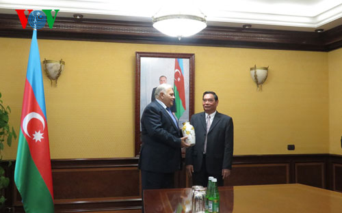 ການພົວພັນຫວຽດນາມ-Azerbaijan ພວມຢືນຕໍ່ໜ້າບັນດາແງ່ຫວັງອັນດີງາມ