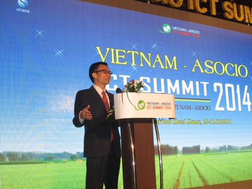 ໄຂເວທີປາໄສຂັ້ນສູງ ເຕັກໂນໂລຊີຂໍ້ມູນ ຂ່າວສານຫວຽດນາມ -ASOCIO 2014