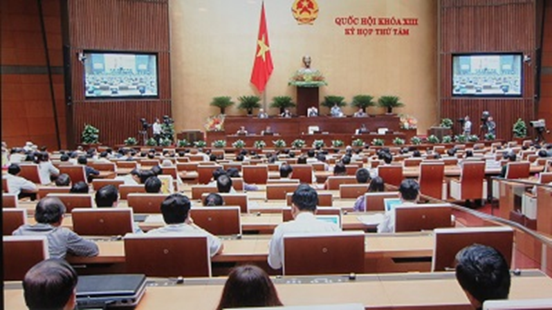 ສະພາແຫ່ງຊາດປຶກສາຫາລືມະຕິປັບປຸງກ່ຽວກັບການລົງຄະແນນສຽງໄວ້ວາງໃຈ