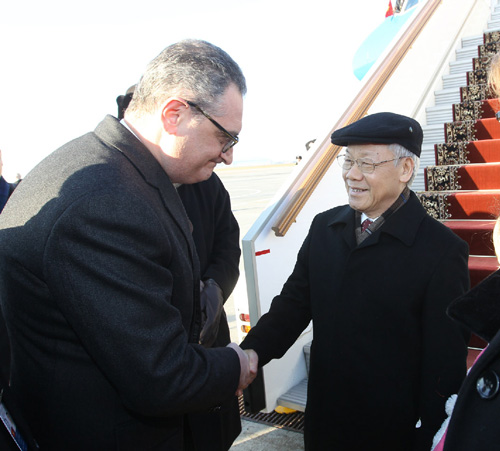 ຫາງສຽງລັດເຊຍ,ເອີລົບຕີລາຄາສູງການຢ້ຽມຢາມລັດເຊຍ,ເບລາຣຸດຂອງເລຂາທິການໃຫຍ່ຫງວຽນຟູ໋ຈ້ອງ