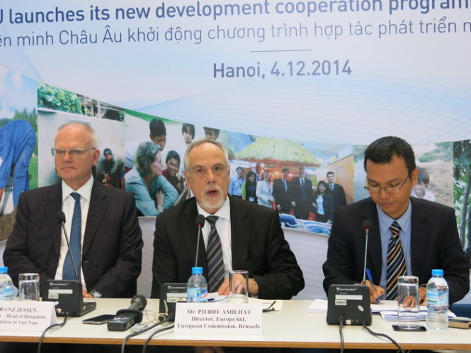 EUເລີ່ມຕົ້ນໂຄງການຮ່ວມມືໃຫມ່ຢູ່ຫວຽດນາມລວມມູນຄ່າ400ລ້ານເອີໂຣ