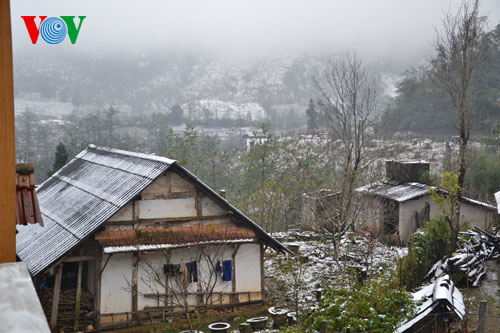 ຫິມະຕົກ​ຢູ່ຊາປາ