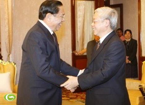 ໂທລະເລກອວຍພອນເນື່ອງໃນໂອກາດ 85 ປີແຫ່ງວັນສ້າງຕັ້ງພັກກອມມູນິດຫວຽດນາມ