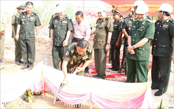 ເພີ່ມທະວີການຮ່ວມມືລະຫວ່າງກອງທັບຫວຽດນາມແລະກຳປູເຈຍ