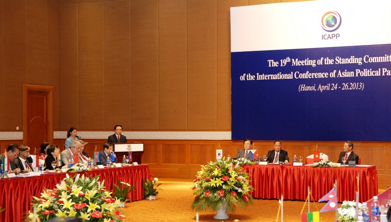 ຫວຽດນາມເຂົ້າຮ່ວມກອງປະຊຸມຄະນະປະຈຳການກອງປະຊຸມສາກົນບັນດາພັກການເມືອງອາຊີ