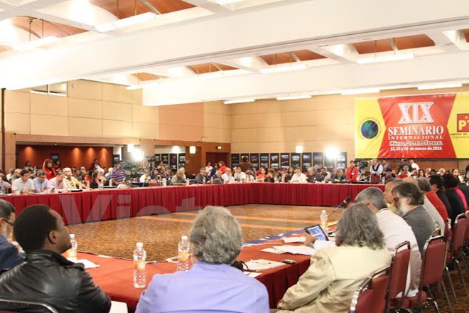 ຄະນະຜູ້ແທນພັກກອມມູນິດຫວຽດນາມຢ້ຽມຢາມແລະເຮັດວຽກຢູ່MexicoແລະEl Salvador