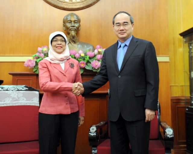 ສິງກະໂປຍາມໃດກໍ່ແມ່ນຄູ່ຮ່ວມມືທີ່ໄວ້ເນື້ອເຊື່ອໃຈຂອງຫວຽດນາມ