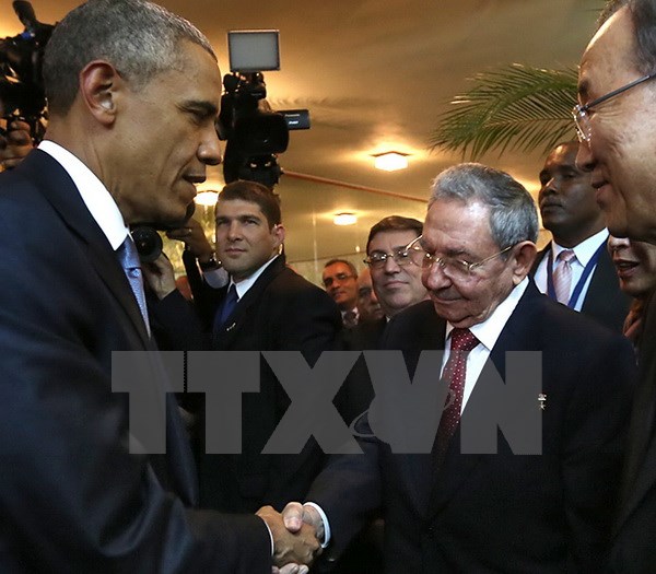 ການເຈລະຈາຄັ້ງປະຫວັດສາດລະຫວ່າງປະທານາທິບໍດີອາເມລິກາແລະປະທານປະເທດກູບາ