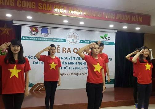 ຊາວໜຸ່ມອາສາສະໝັກເກືອບ 400 ຄົນໄດ້ປະຕິບັດ ສຳເລັດໜ້າທີ່ຂອງຕົນຢູ່ IPU 132