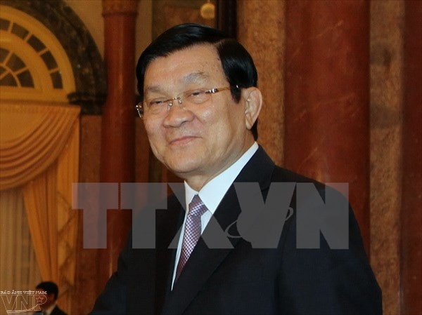 ປະທານປະເທດເຈືອງເຕີນຊາງເຂົ້າຮ່ວມກອງປະຊຸມຂັ້ນສູງອາຊີ-ອາບຟຣີກາ