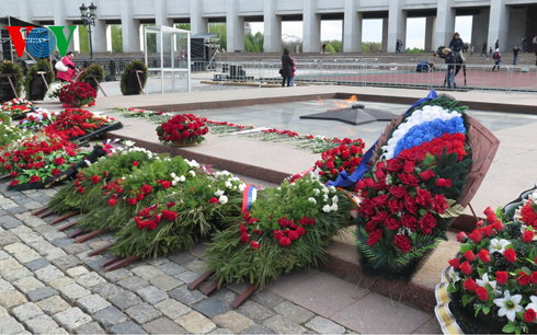 ການເຄື່ອນໄຫວສະເຫຼີມສະຫຼອງ70ປີແຫ່ງວັນໄຊຊະນະຟາດຊິດຢູ່ລັດເຊຍ