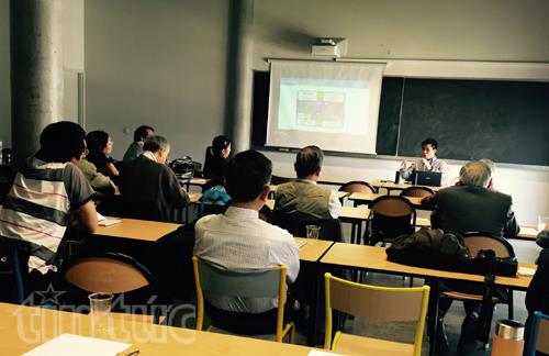 ກອງປະຊຸມສຳມະນາກ່ຽວກັບທະເລຕາເວັນອອກຢູ່ມະຫາວິທະຍາໄລParisDiderot