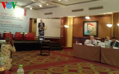 FTAຈະນຳມາເຊິ່ງບັນດາຜົນປະໂຫຍດໃຫຍ່ຫລວງໃຫ້ແກ່ເສດຖະກິດຂອງຫວຽດນາມແລະອີຢູ