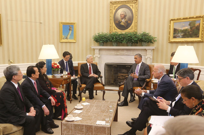 ວິໄສທັດການພົວພັນລະຫວ່າງຫວຽດນາມແລະອາເມລິກາ-ເຮັດໃຫ້ການພົວພັນຄູ່ຮ່ວມມືຍາວນານເລິກເຊິ່ງກວ່າ.