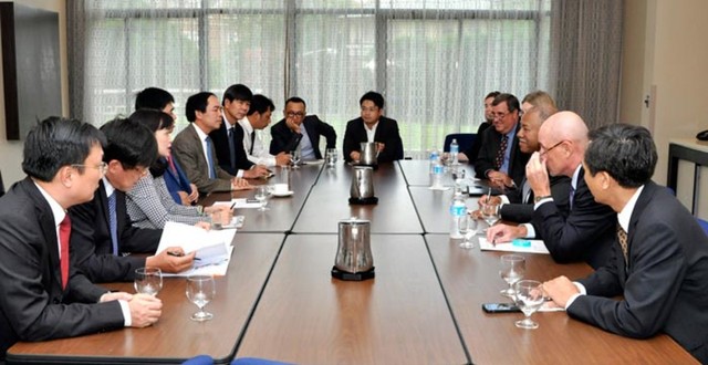 ກຸ່ມບໍລິສັດນ້ຳມັນອາຍແກສຫວຽດນາມເຊັນຂໍ້ຕົກລົງຮ່ວມມືກັບMurphyOilອາເມລິກາ