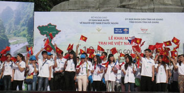 ການເຄື່ອນໄຫວທີ່ອຸດົມສົມບູນຕ່າງໆສະຫງວນໃຫ້ລຸ້ນໜຸ່ມຊາວຫວຽດນາມອາໄສຢູ່ຕ່າງປະເທດໃນຄ້າຍພັກແລ້ງຫວຽດນາມປີ2015