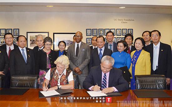 ການຮ່ວມມືຢ່າງເລິກເຊິ່ງກວ້າງຂວາງລະຫວ່າງລັດCaliforniaກັບນະຄອນໂຮ່ຈິມີນ