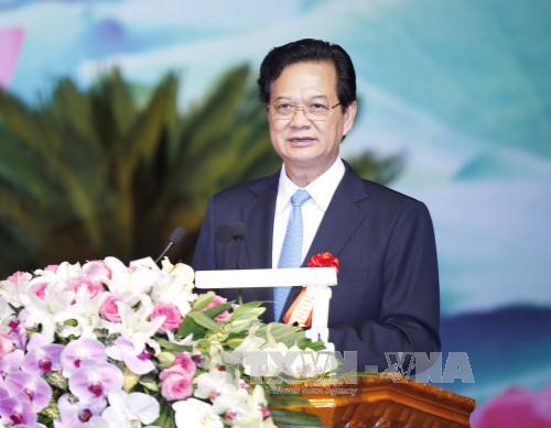 ນາຍົກລັດຖະມົນຕີຫງວຽນເຕິ້ນຢຸງ ເຂົ້າຮ່ວມ ກອງປະຊຸມໃຫຍ່ແຂ່ງຂັນເພື່ອຄວາມສະຫງົບ