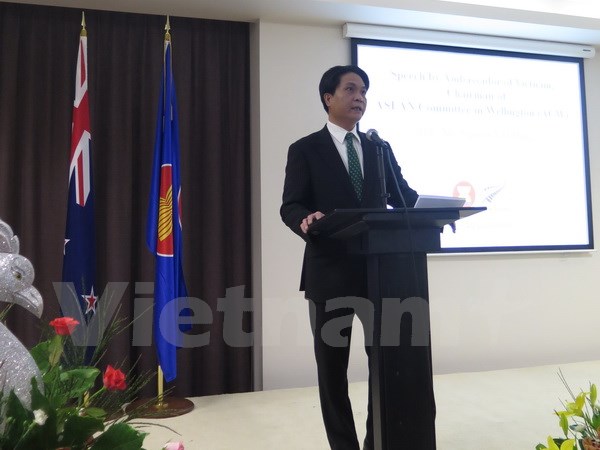 ພິທີສະເຫຼີມສະຫຼອງ 48 ປີແຫ່ງວັນສ້າງຕັ້ງອາຊຽນຢູ່ນິວເຊີແລນ