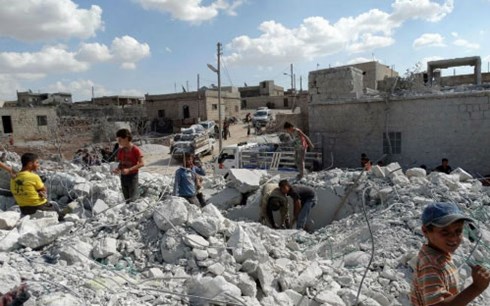 ກອງທັບຊີຣີບຸກໂຕມຕີທາງອາກາດຖານທີ່ໝັ້ນພວກກະບົດ