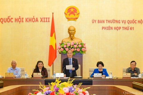 ອັດວາລະປະຊຸມຄັ້ງທີ41ຂອງຄະນະປະຈຳສະພາແຫ່ງຊາດ