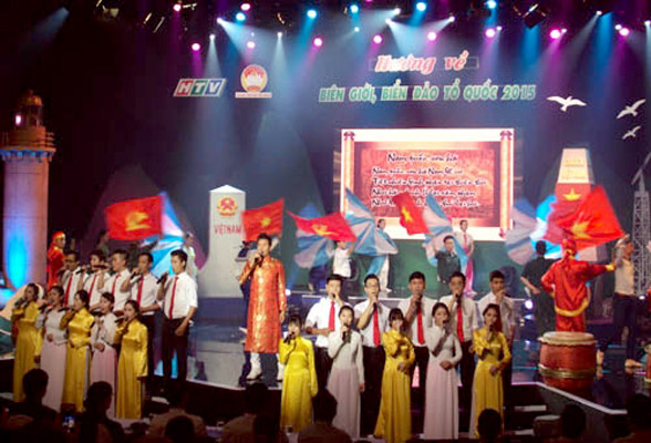 ລາຍການສະແດງສິລະປະ“ມຸ່ງໄປເຖິງເຂດຊາຍແດນ,ທະເລ,ໝູ່ເກາະຂອງປະເທດຊາດ”