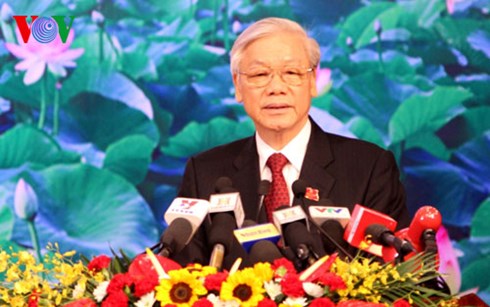 ໄຂກອງປະຊຸມໃຫຍ່ອົງຄະນະພັກຮ່າໂນ້ຍ ແລະ ຮຶງອຽນອາຍຸການ2015-2020