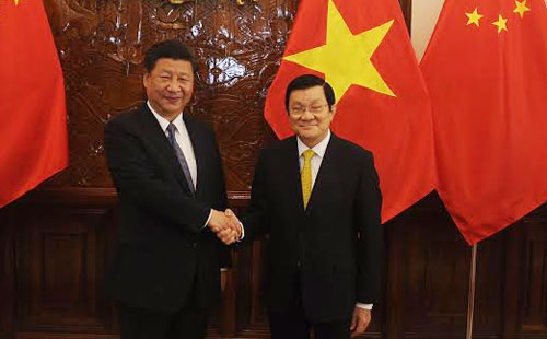 ຊຸກຍູ້ການພົວພັນຄູ່ຮ່ວມມືຍຸດທະສາດຮອບດ້ານຫວຽດນາມ-ຈີນ